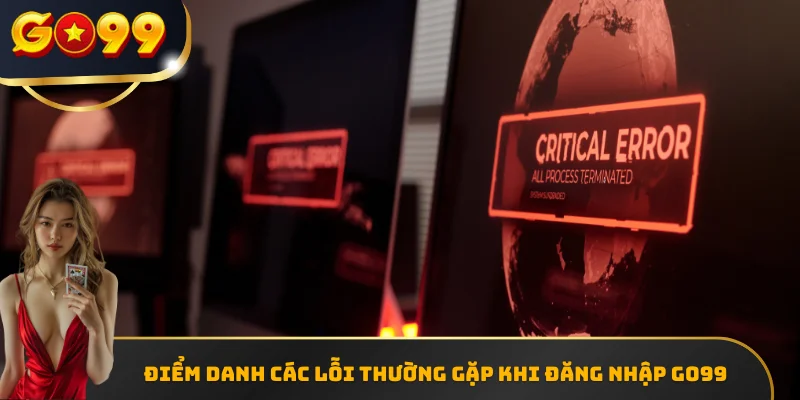 Điểm danh các lỗi thường gặp khi đăng nhập GO99